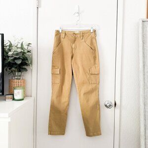 🦋 UNIVERSAL THREAD Brown Tan Cargo Pants Casual Boho 27 High Rise Streetwear